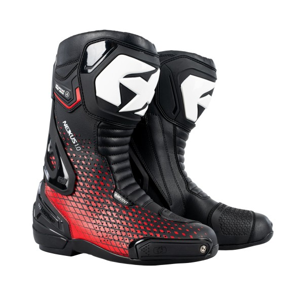 Oxford Oxford Nexus 1.0 Air MS Boot Blk/Wht/ Red